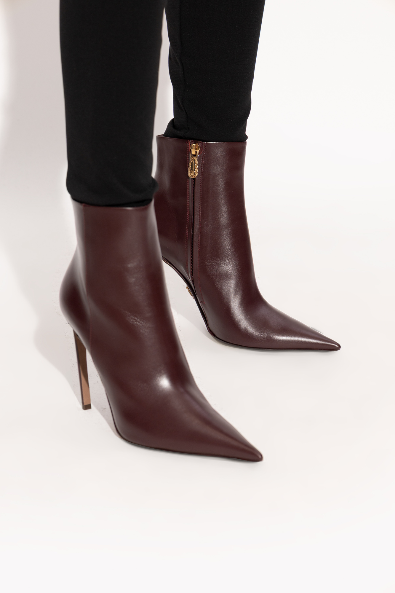 Dolce & Gabbana Leather heeled ankle boots | Women's | Vitkac